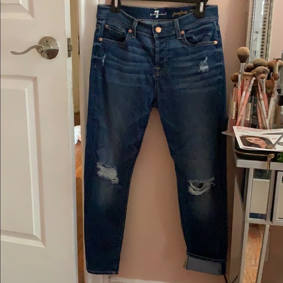 PRICE REDUCED!! 7for all mankind Jeans - Picture 3 of 8